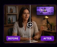 Creator video editing example